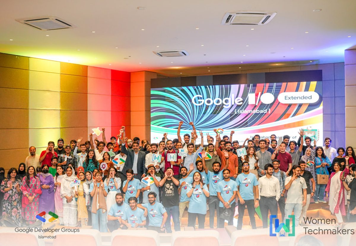 Google Developer Groups Islamabad event