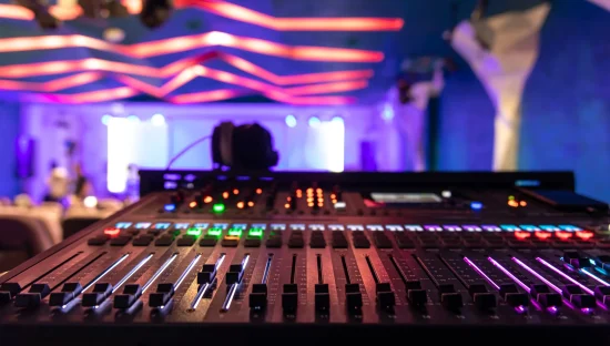 stage , setup & technical production